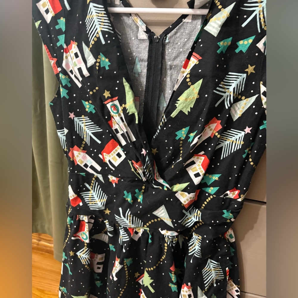 ModCloth Retrolicious Holiday Swing Dress - Picture 4 of 5